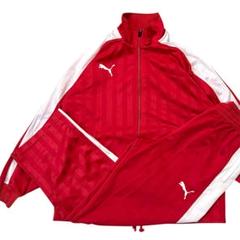 PUMA プーマ ジャージ セットアップ レッド 日本製 y2k Mサイズ