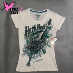 y2k Hard Rock couture Tシャツ ピチT スタッズ パンク