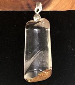 激安卸販売 ホワイトファントム水晶ペンダント(幻影水晶)