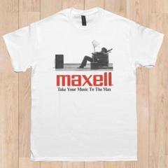 「maxell Tシャツ」マクセル ノベルティ Maxell Tシャツ 90s | morals