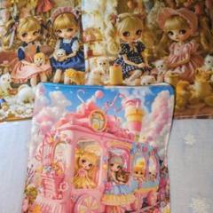 ガーゼハンカチ3枚セットパネル女の子ハンドメイド