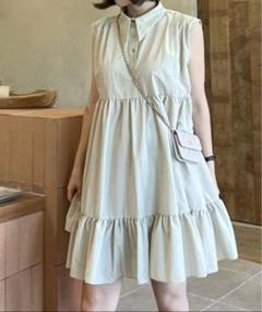 ❤️Aラインミニシャツワンピース　チュニック❤️新品未使用