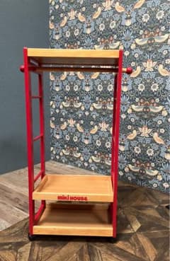 ミキハウス　ハンガーシェルフ ミキハウス ハンガーラック ハンガーシェルフ キッズ 子供用