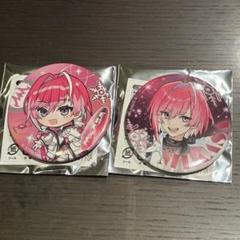 おさでいさん　缶バッジ　等身 めておら Meteorites 缶バッジ 等身 みかさくん - メルカリ