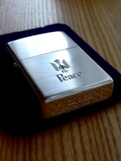 ZIPPO ジッポ PEACE 非売品 未使用 レア - メルカリ