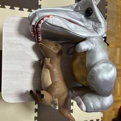 未使用❗️恐竜 ダイナソーぬいぐるみリュック とティラノサウルスぬいぐるみ　まとめ