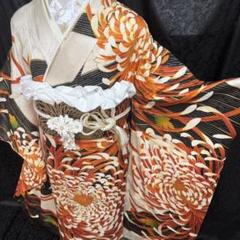 美品　成人式❤️　振袖フルセット　絞り　駒刺繍　御所車飛鶴吉祥文　金彩　正絹　逸品 美品 成人式❤️ 振袖フルセット 絞り 駒刺繍 御所車飛鶴吉祥文