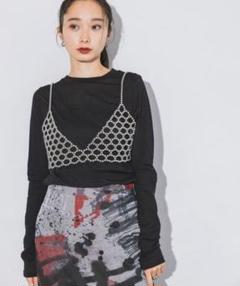 新品未使用JEANASIS シルバービーズ ネットビスチェ JEANASIS Beads bustier ビーズビスチェ - メルカリ