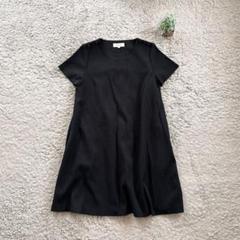 【PAUL & JOE】Aラインワンピース 半袖 シンプル 上品 サイドポケット