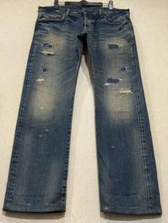 【美品】ヒステリックグラマー 0233AP12 セルビッチ デニムパンツ 29 ストレートデニムパンツ|HYSTERIC GLAMOUR MEN | HYSTERIC