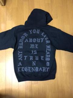 パブロ カニエウエスト supremeパーカー ブラック メンズ