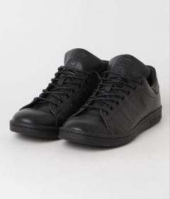 【adidas】スタンスミス ブラックレザー 26.5㎝