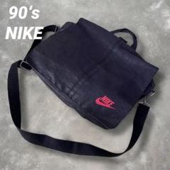 90‘s NIKE ショルダーバッグ フラップ　y2k テック　アーカイブ