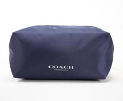 希少✨ COACH コーチ バニティ ブルー系 アクセサリーポーチ 希少✨ COACH コーチ バニティ ブルー系 アクセサリーポーチ