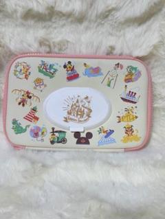 ディズニー　ウェットティッシュ&小物入れポーチ
