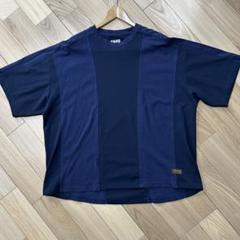 TIGHTBOOTH 切り替えTシャツ L ネイビー系のサムネイル