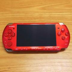 【ジャンク品】PSP3000本体 レッド 充電器付き
