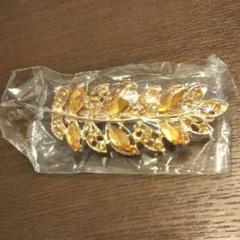 【新品】髪留め ヘアピン バレッタ ヘアアクセサリー 髪飾り 髪留め リーフ