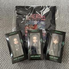 Number_i オリジナルフィギュア3体、to HEROes 2nd巾着セット
