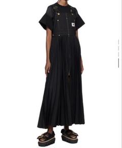 sacai サカイ Carhartt WIP プリーツマキシワンピース sacai サカイ Carhartt WIP プリーツマキシワンピース - メルカリ