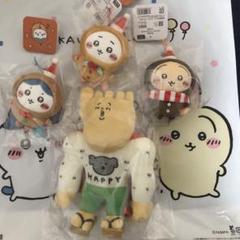 ちいかわ★ジンジャーマンマスコット/クリスマスプレゼントぬいぐるみ　4体セット ちいかわ：クリスマスプレゼントぬいぐるみ＋ジンジャーマン