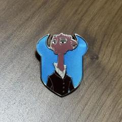 モンスターズユニバーシティ ハードスクラブル学長 MU バッジ