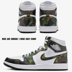 Nike Air Jordan 1 High Golf Camo 新品　未使用のサムネイル