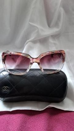 新品♡CHANEL サングラス ピンクブラウン ケース付 org.jpg