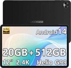 DOOGEEタブレット 12インチ Helio G99 10800mAh 8コア