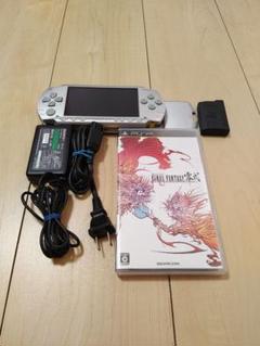 PSP1000本体　シルバー　充電器　バッテリー　ソフトセット