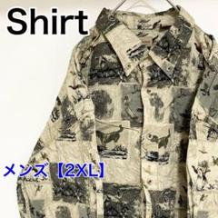 YAV5【US輸入】RUGGED EARTH　長袖シャツ【メンズ2XL】薄茶色他