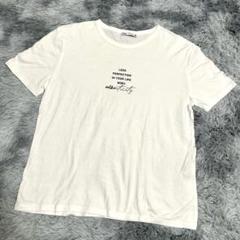 【ZARA】ザラ　Tシャツ 半袖　シンプルデザイン　レディース　ホワイト　白Tのサムネイル