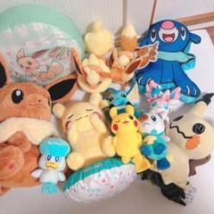 ポケモンセンター　おっきいふわふわぬいぐるみ イーブイ　もふぐっど　まとめ売り ポケモンセンター おっきいふわふわぬいぐるみ イーブイ もふ