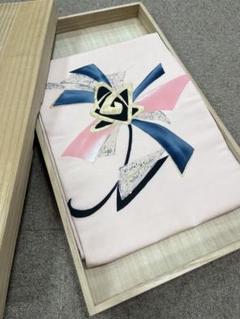 ⭕️超目玉品⭕️●夏名古屋帯●お太鼓柄●千鳥文様●10,000均一価格●ご縁 ⭕️超目玉品⭕️○名古屋帯○お太鼓○吉祥文様○5,000均一価格
