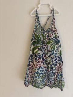 キッズ夏服　ノースリーブ　花柄ワンピース　子供服　ワンピース