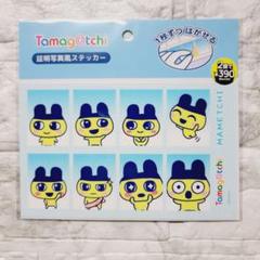 【入手困難】サンキューマート たまごっち 証明写真風ステッカー まめっち ①のサムネイル