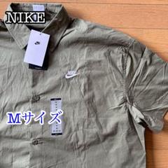 NIKE　ナイキ　ボタンシャツ　半袖シャツ　ショートスリーブ　ナイキクラブ