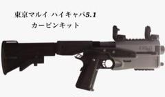 ハイキャパ用カービンキットG&H　レール付実物設計グリップとハンドガード ハイキャパ用カービンキットG&H 少訳ありレール付実物設計グ