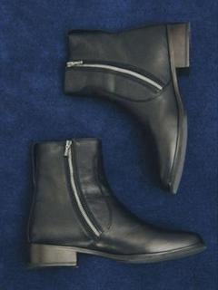 LIDNM / Llife ONLINE STORE / Llife SLIGHT SQUARE ZIP BOOTS
