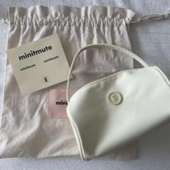 未使用 ミニミュート minitmute ナイロン ショルダーバッグ