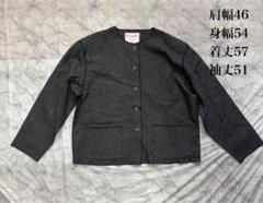 MELROSE グレー キルティングジャケット