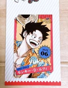 『ONE PIECE』ルフィ ジャンプショップ ミニブロマイド 特典