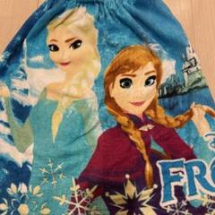 美品　アナ雪 エルサ 巻きタオル ラップタオル 海 プール 着替え