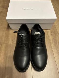 EMMA CLOTHES 黒 レースアップシューズ　26.5cm
