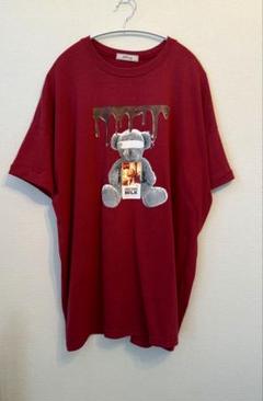 AnkRough ビッグシルエットTシャツ 半袖 ベア
