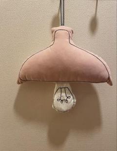 ファブリックランプ　ピンク