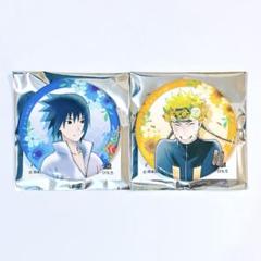 NARUTO アニメイトカフェ　アニカフェ　うちはサスケ　缶バッジ 2個セット NARUTO ナルト アニメイトカフェ コラボ 缶バッジ うちはサスケ