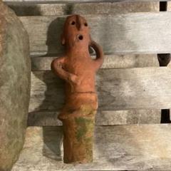 値下げ【匿名便】埴輪　はにわ　土器 はにわ 埴輪風 土器製 人形約20cm - メルカリ