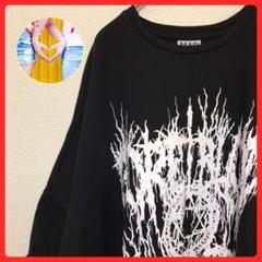 人気アイテム【マダラニンゲン】ビッグTシャツ/ブラック