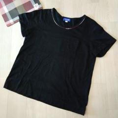 美品✨ブルーレーベルクレストブリッジ　チェック　フリル　ロゴプレート　ネイビー 2611-55M0947506.jpg?v=1731993114
